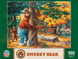 Puzzle Masterpieces:  100 Piece Smokey Bear