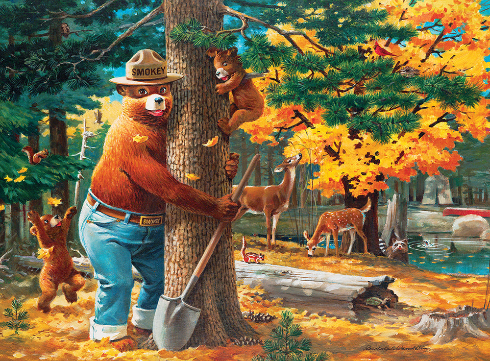 Puzzle Masterpieces:  100 Piece Smokey Bear