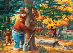 Puzzle Masterpieces:  100 Piece Smokey Bear