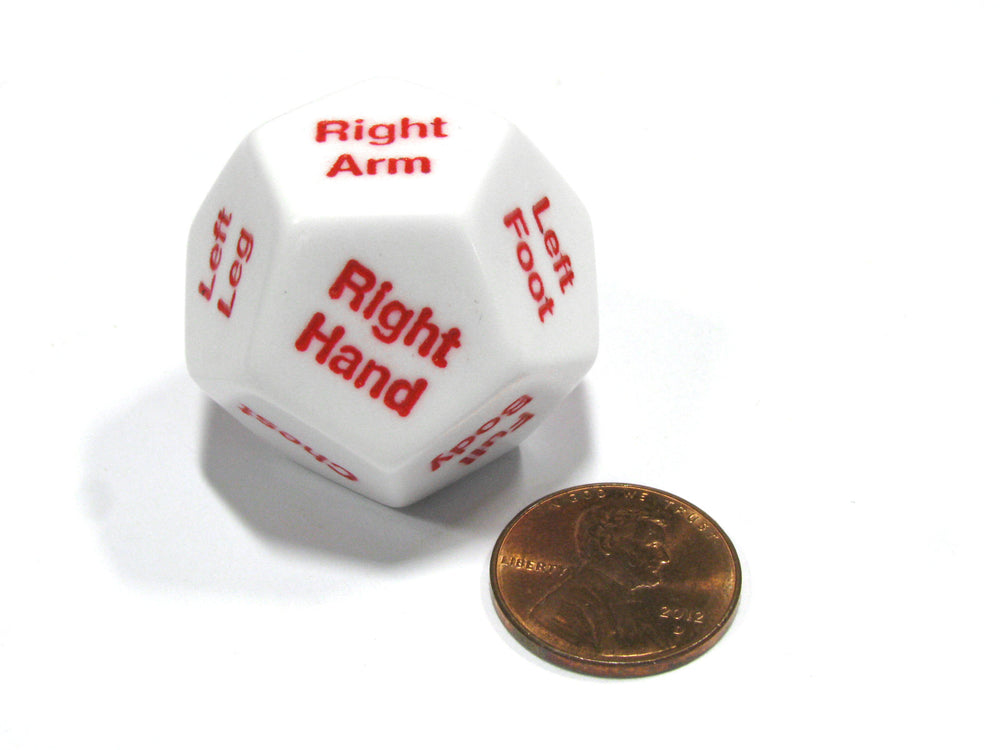 Dice D12 Hit Location