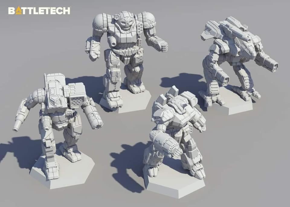 BattleTech Mini: Inner Sphere Direct Fire Lance