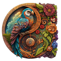 Puzzle Craft-Hub: Parrot Yin Yang