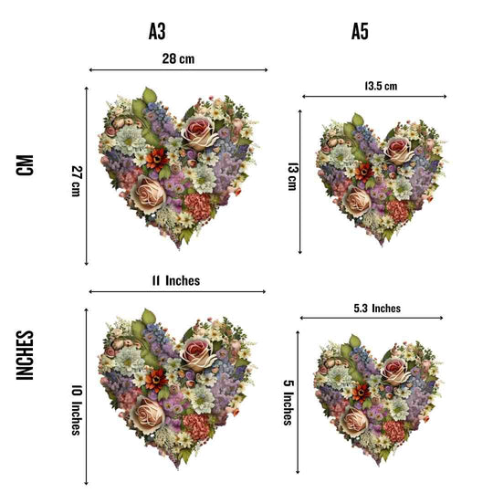 Puzzle Craft-Hub: Blooming Heart