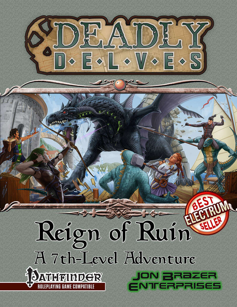 Pathfinder Jon Brazer: Deadly Delves: Reign of Ruin