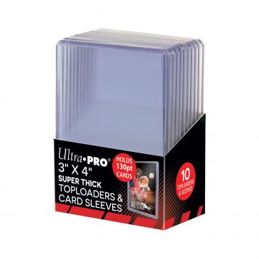 Toploader Ultra Pro: 3x4 130pt Super Thick (10)