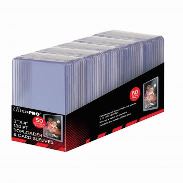 Toploader Ultra Pro: 3x4 130pt Super Thick (50)