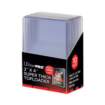 Toploader Ultra Pro: 3x4 200pt Super Thick (10)