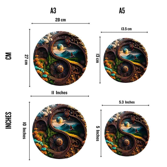 Puzzle Craft-Hub: Heaven Yin Yang