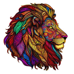 Puzzle Craft-Hub: Majestic Lion