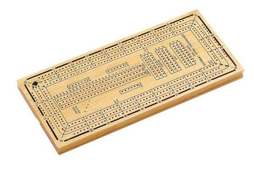 Cribbage 3-Track Natural Deluxe - Continuous