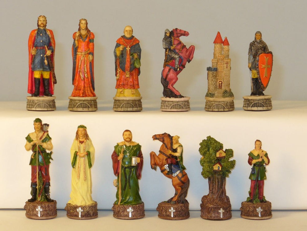 Chess Pieces Robin Hood Resin