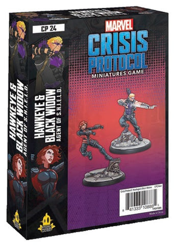 Marvel Crisis Protocol: Character Pack - Hawkeye & Black Widow