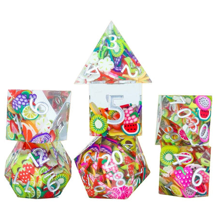 Dice Sirius: Poly 7 Set Sharp