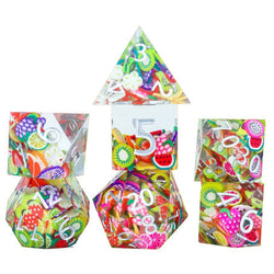 Dice Sirius: Poly 7 Set Sharp