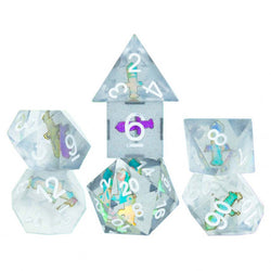 Dice Sirius: Poly 7 Set Sharp
