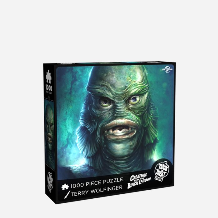 Puzzle Trick or Treat: 1000 Piece Creature From The Black Lagoon