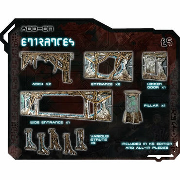Terrain Battle Systems: Sci-Fi Alien Catacombs