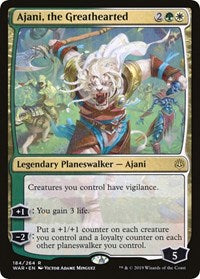 Ajani, the Greathearted [Promo Pack: Throne of Eldraine]
