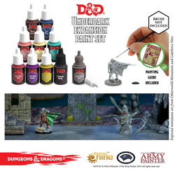 Paint Dungeons & Dragons: Underdark Paint Set