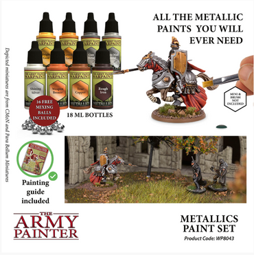 Paint Army Painter: Set - Warpaints: Metallic