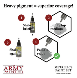 Paint Army Painter: Set - Warpaints: Metallic