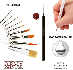 Paint Brush Army Painter: Set - Mega Brush