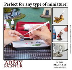 Paint Brush Army Painter: Set - Mega Brush