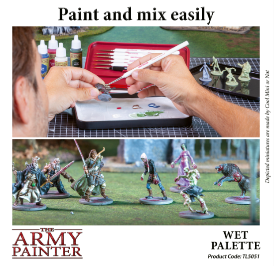 Mini Tools Army Painter: Wet Palette
