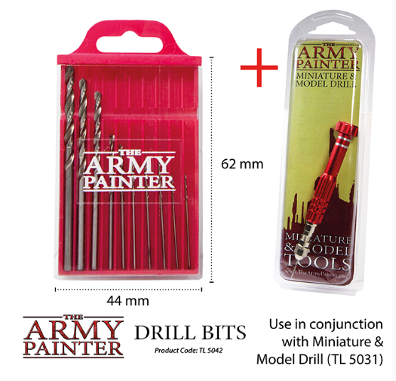 Mini Tools Army Painter: Drill Bits Case