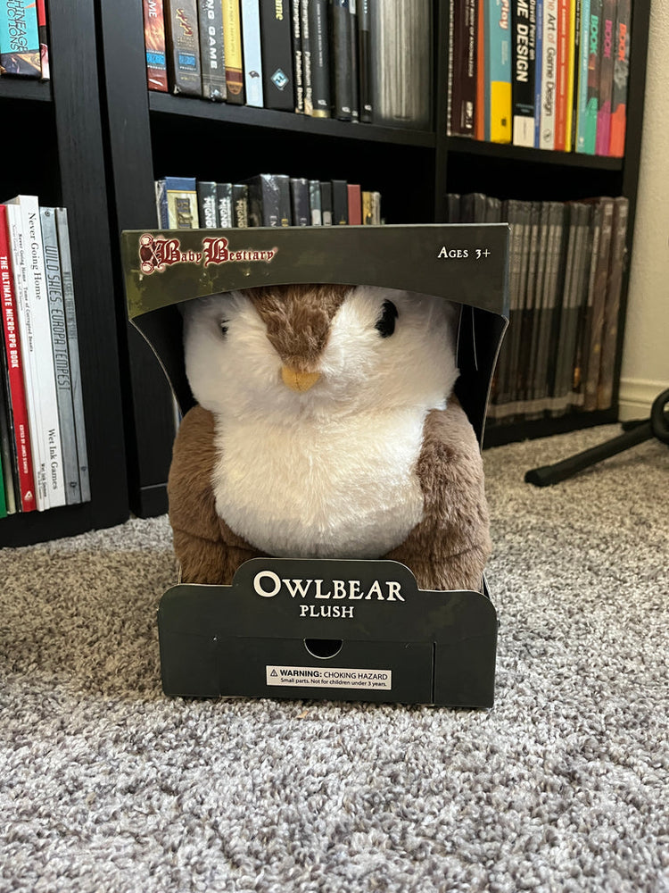 Plush Metal Weave: Owlbear Plush