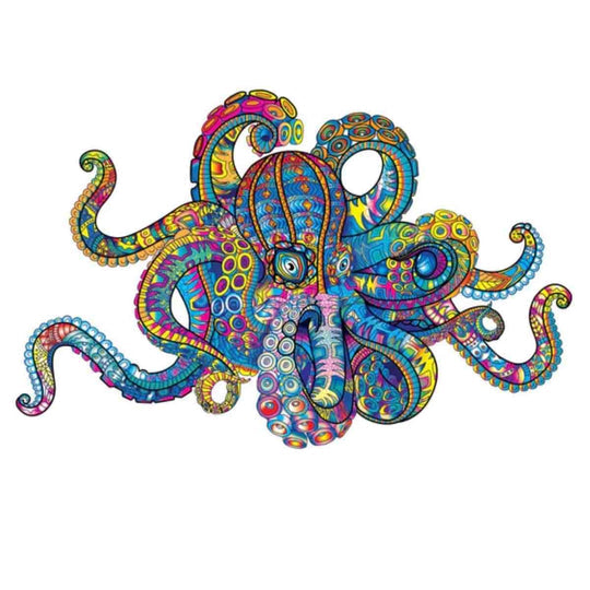 Puzzle Craft-Hub: Colorful Octopus
