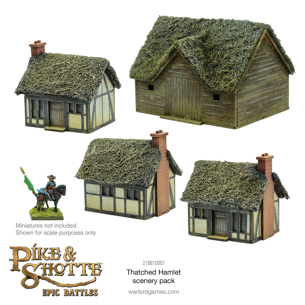 Pike & Shotte Epic Battles: Scenery Pack - Thatched Hamlet