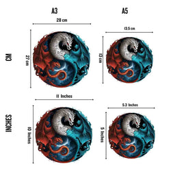 Puzzle Craft-Hub: Dragons Yin Yang