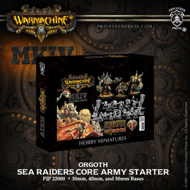 Warmachine MK4: Orgoth  Core Army - Sea Raiders