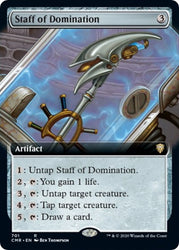 Staff of Domination (Extended Art) [Commander Legends]