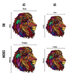 Puzzle Craft-Hub: Majestic Lion