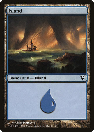 Island (234) [Avacyn Restored]