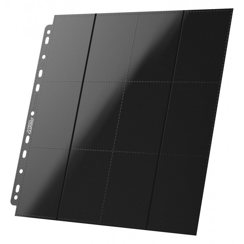 Card Pages Ultimate Guard: 24-Pocket QuadRow Side-Loading Pages (10)