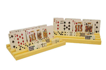 Dominoes/Card Tray Plastic 2pc