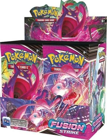 Pokemon: Sword & Shield 8: Fusion Strike Booster Display