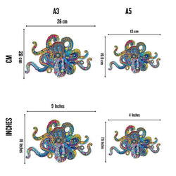 Puzzle Craft-Hub: Colorful Octopus