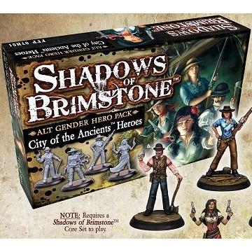 Shadows of Brimstone: Alt Gender Hero Pack: City of the Ancients