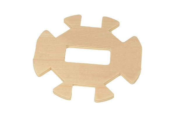 Dominoes Chickenfoot: Hub - Wood