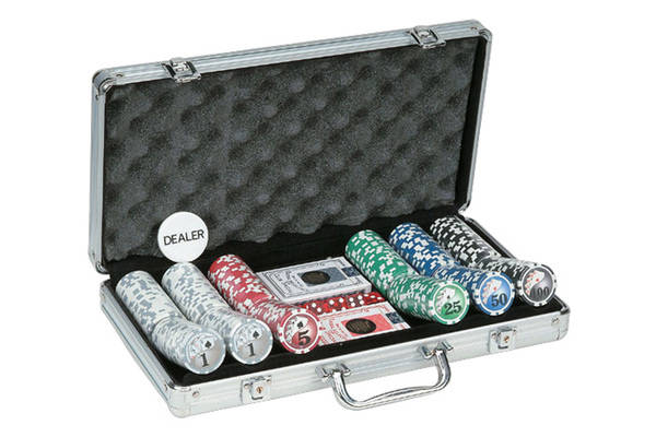 Poker Chip Set 300ct with Numbers