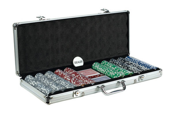 Poker Chip Set 500ct with Numbers