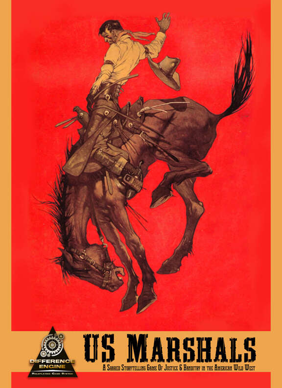 U.S. Marshals: A Shared Storytelling Game Of Justice In The American Wild West