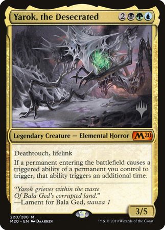 Yarok, the Desecrated [Core Set 2020 Promos]