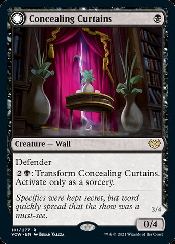 Concealing Curtains // Revealing Eye [Innistrad: Crimson Vow]