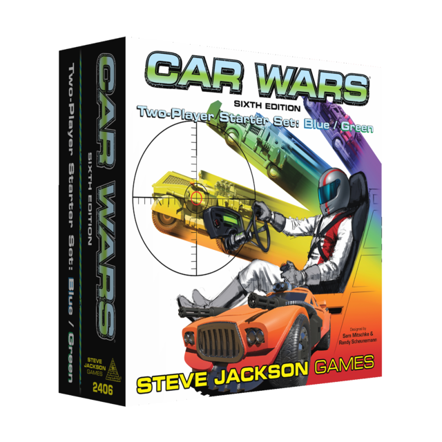 Car Wars:  2-Player Starter - Blue and Green