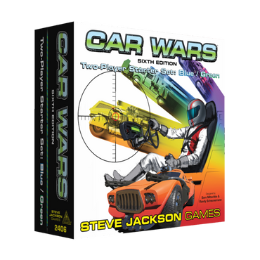 Car Wars:  2-Player Starter - Blue and Green